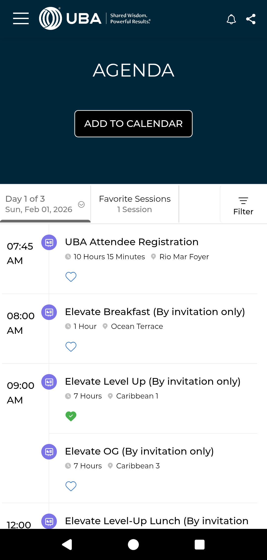 Agenda